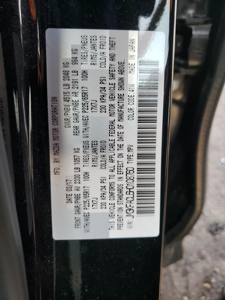 Photo 10 from auction – 2017 MAZDA CX-5 TOURI with VIN JM3KFACL6H0108760