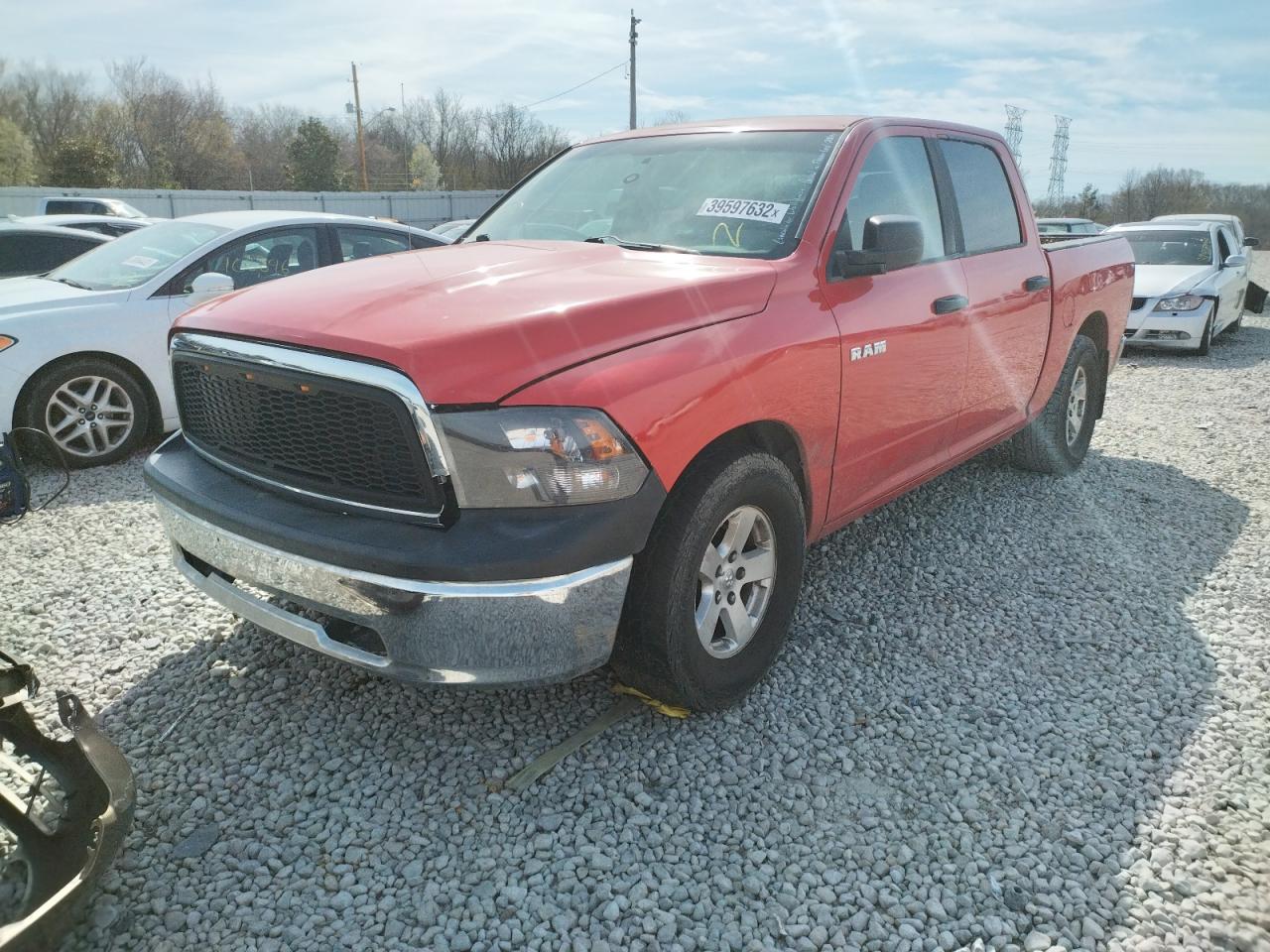 Photo 2 from auction – 2009 DODGE RAM 1500 with VIN 1D3HB13P79J508864