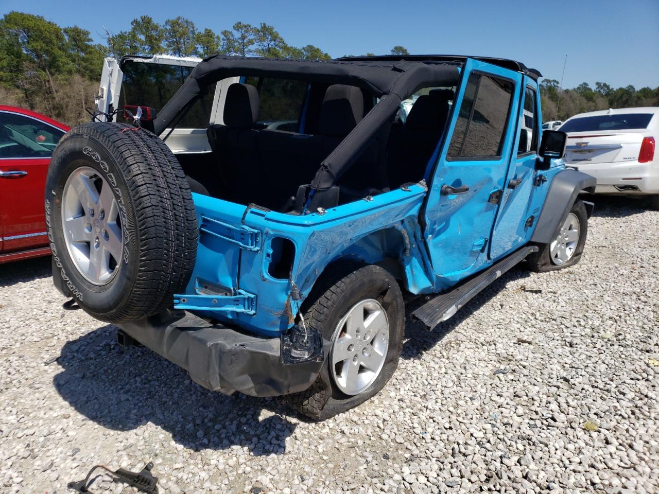 Photo 4 from auction – 2017 JEEP WRANGLER U with VIN 1C4BJWDG5HL669777