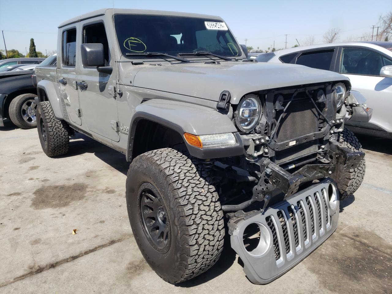 JEEP GLADIATOR 2021 with VIN 1C6HJTFGXML559508 - Photo from auction