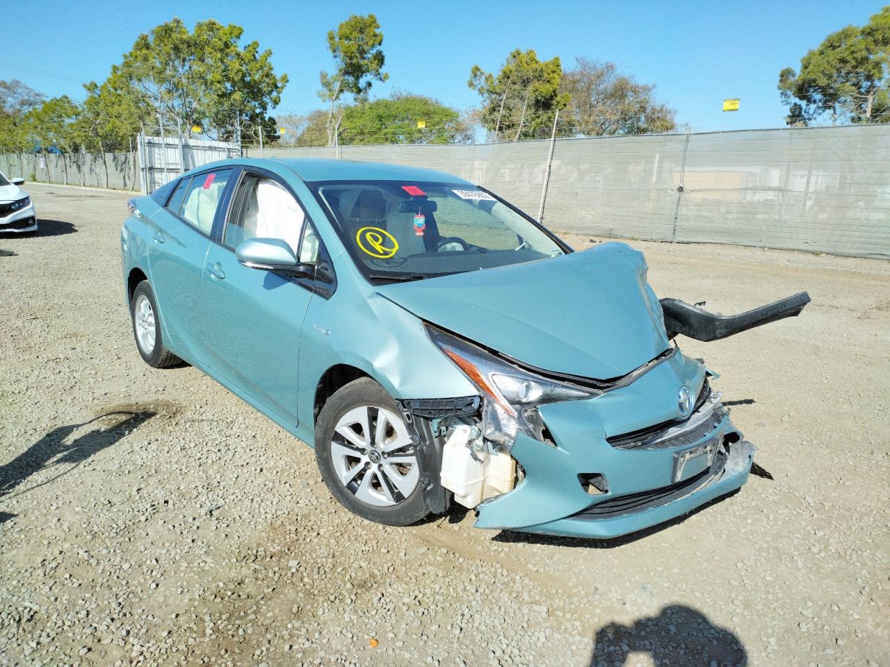 TOYOTA PRIUS 2016 with VIN JTDKARFU7G3024213 - Photo from auction