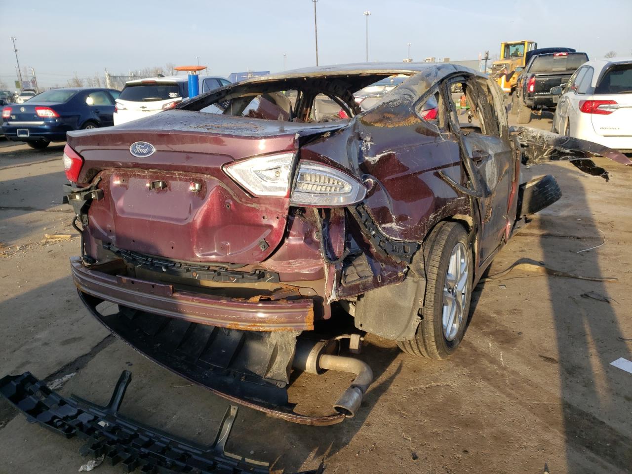 Photo 4 from auction – 2013 FORD FUSION SE with VIN 3FA6P0HR3DR218759