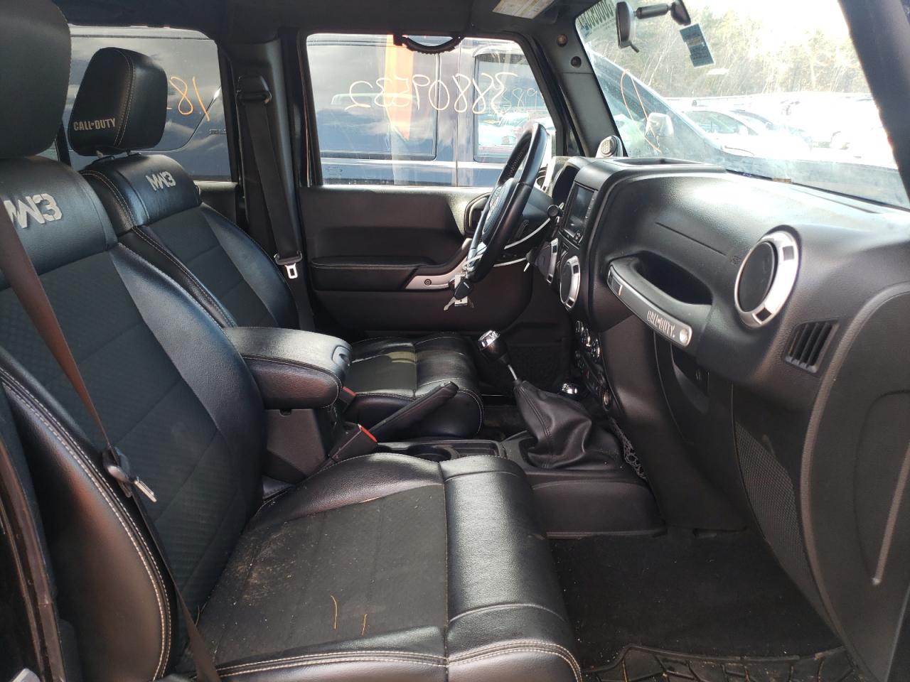 Photo 5 from auction – 2012 JEEP WRANGLER U with VIN 1C4BJWFG9CL237845