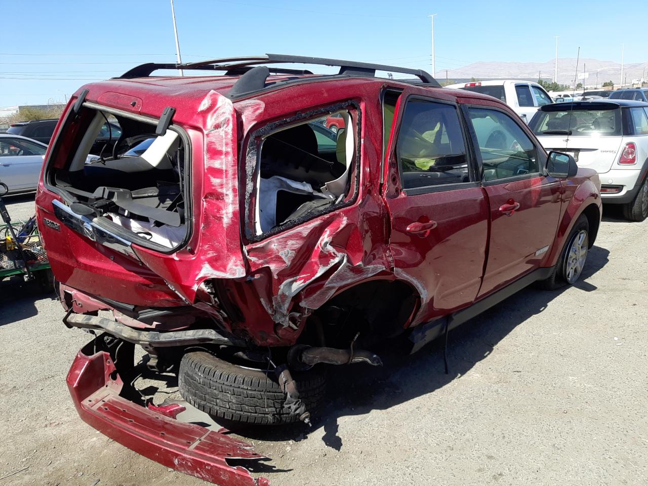 Photo 4 from auction – 2008 MAZDA TRIBUTE S with VIN 4F2CZ061X8KM09805