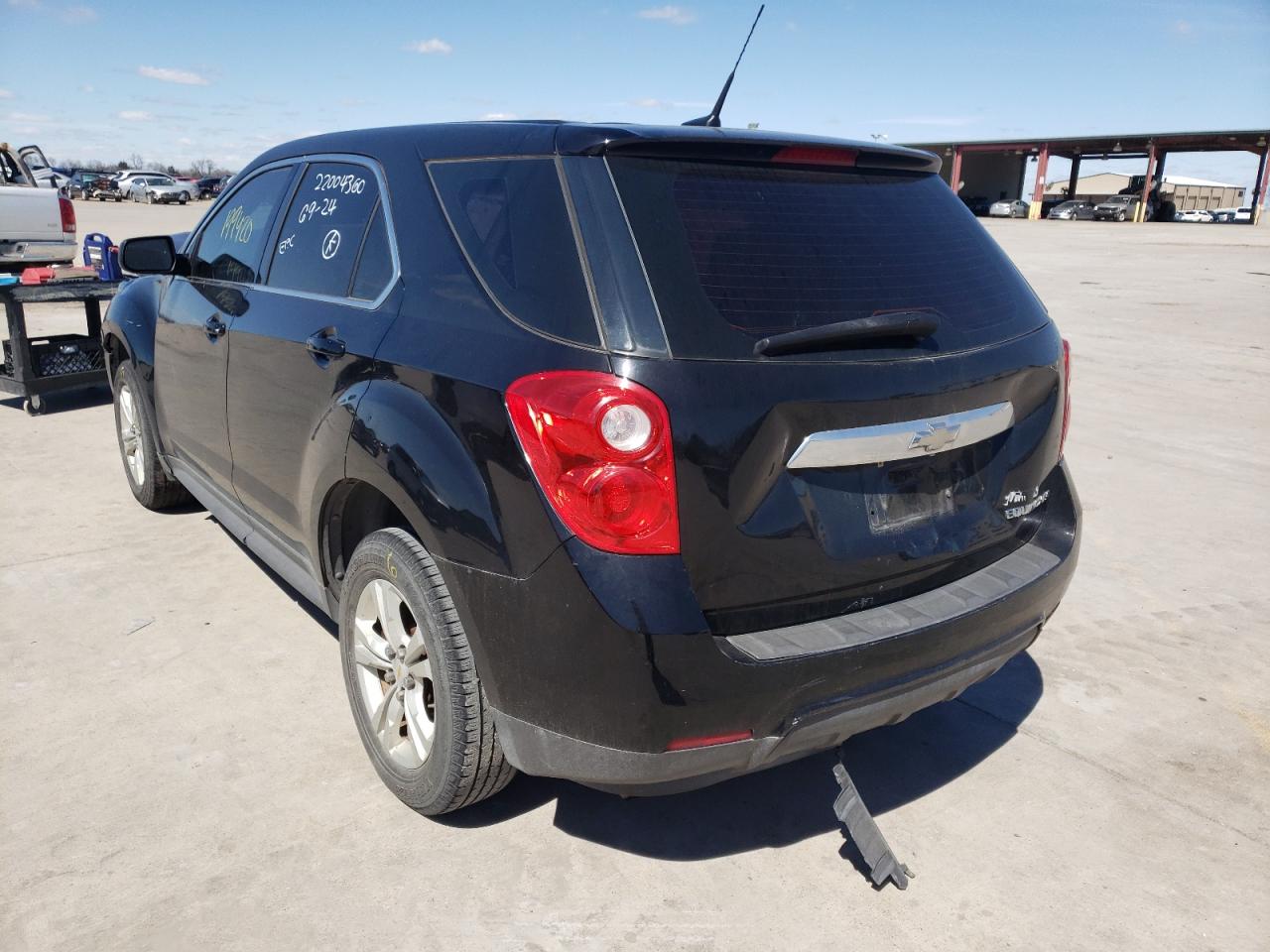 Photo 3 from auction – 2010 CHEVROLET EQUINOX LS with VIN 2CNALBEW1A6286904