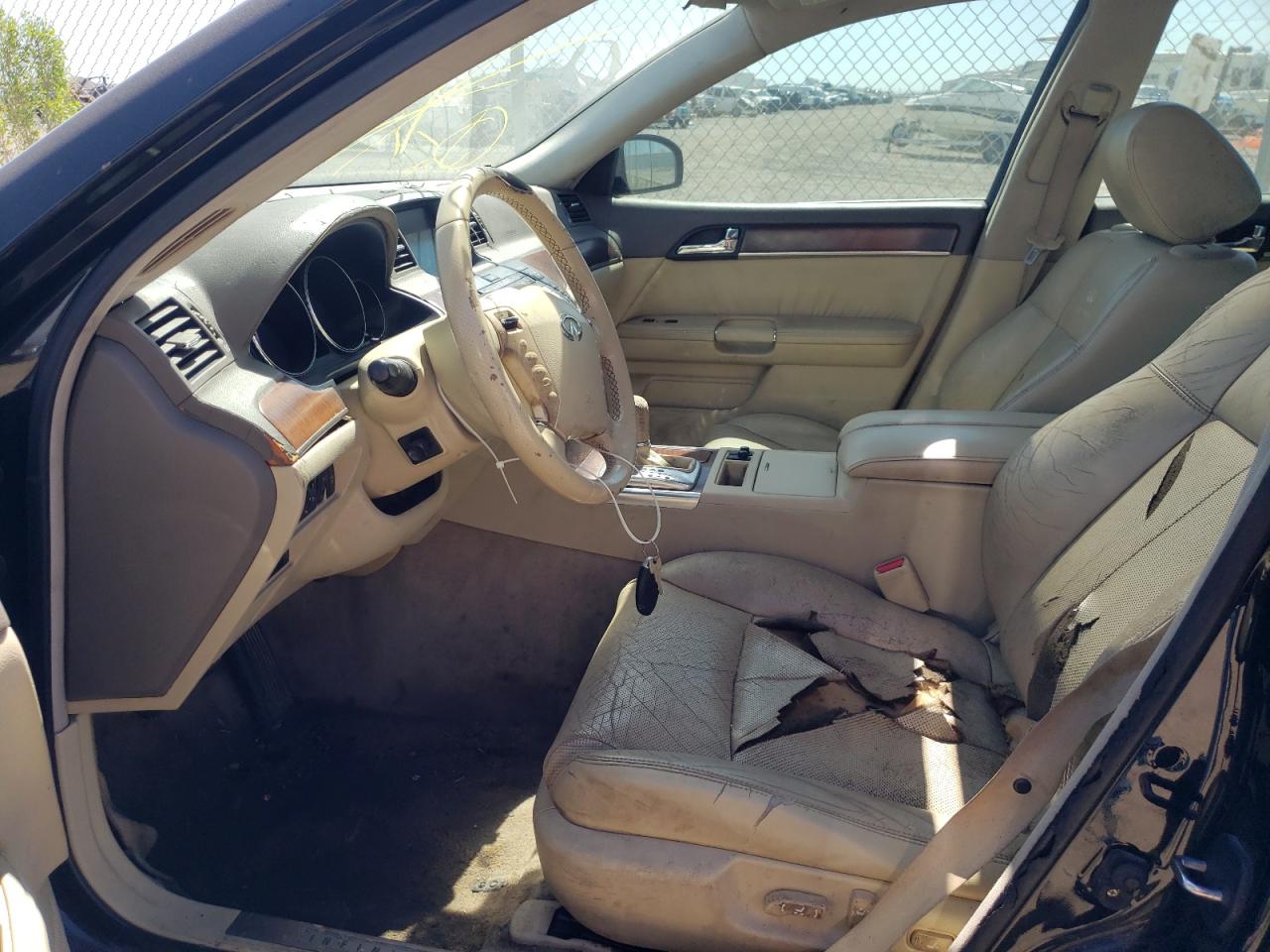 Photo 9 from auction – 2008 INFINITI M35 BASE with VIN JNKAY01E38M605785