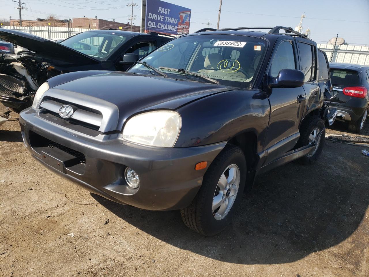 Photo 2 from auction – 2005 HYUNDAI SANTA FE with VIN KM8SC73D75U994049