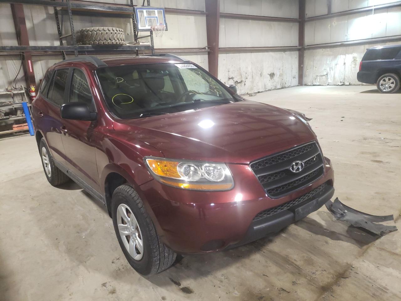 HYUNDAI SANTA FE G 2009 with VIN 5NMSG13D49H320945 - Photo from auction