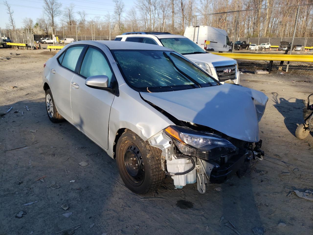 TOYOTA COROLLA L 2018 with VIN 2T1BURHE5JC000536 - Photo from auction