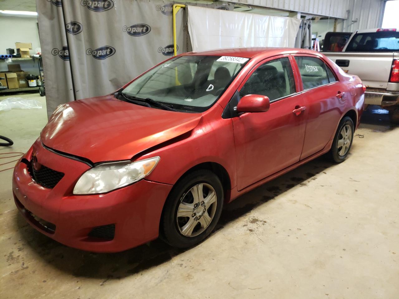 Photo 2 from auction – 2009 TOYOTA COROLLA BA with VIN JTDBL40E799039910