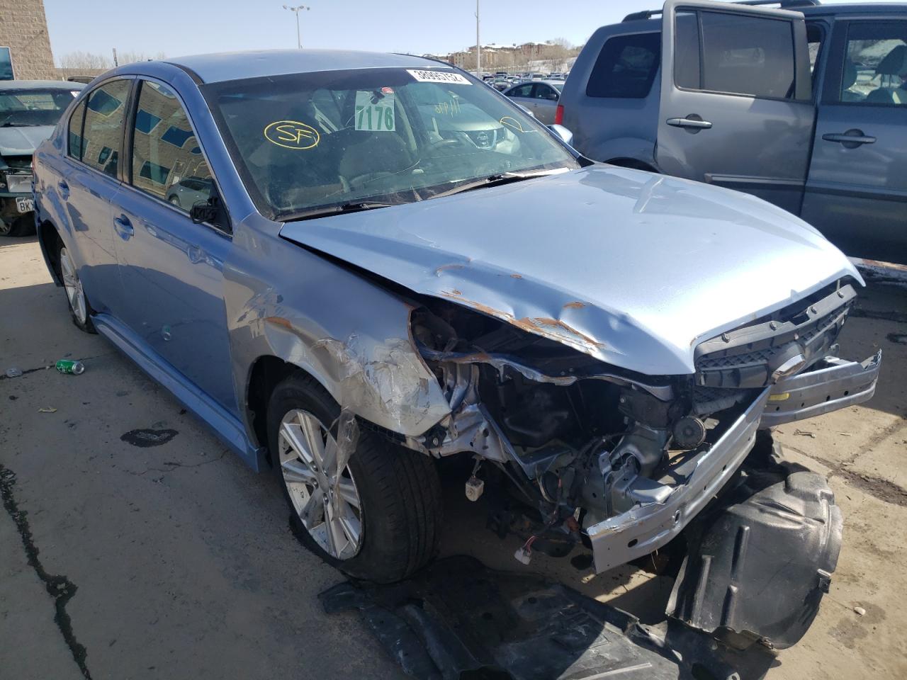 SUBARU LEGACY 2.5 2011 with VIN 4S3BMBC60B3245522 - Photo from auction