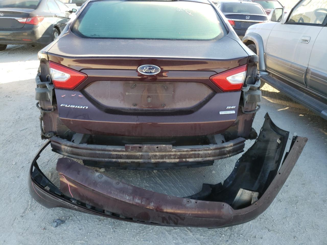 Photo 9 from auction – 2013 FORD FUSION SE with VIN 3FA6P0H96DR274842