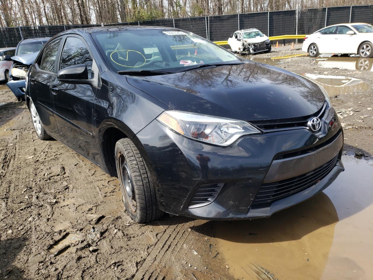 TOYOTA COROLLA L 2016 with VIN 5YFBURHE8GP470567 - Photo from auction