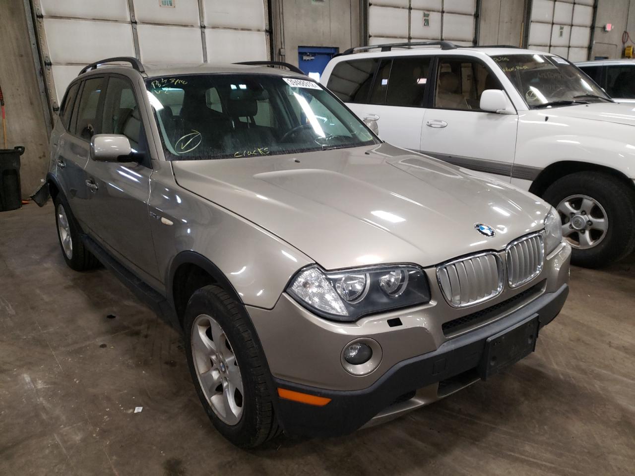 BMW X3 3.0SI 2007 with VIN WBXPC93467WF08396 - Photo from auction