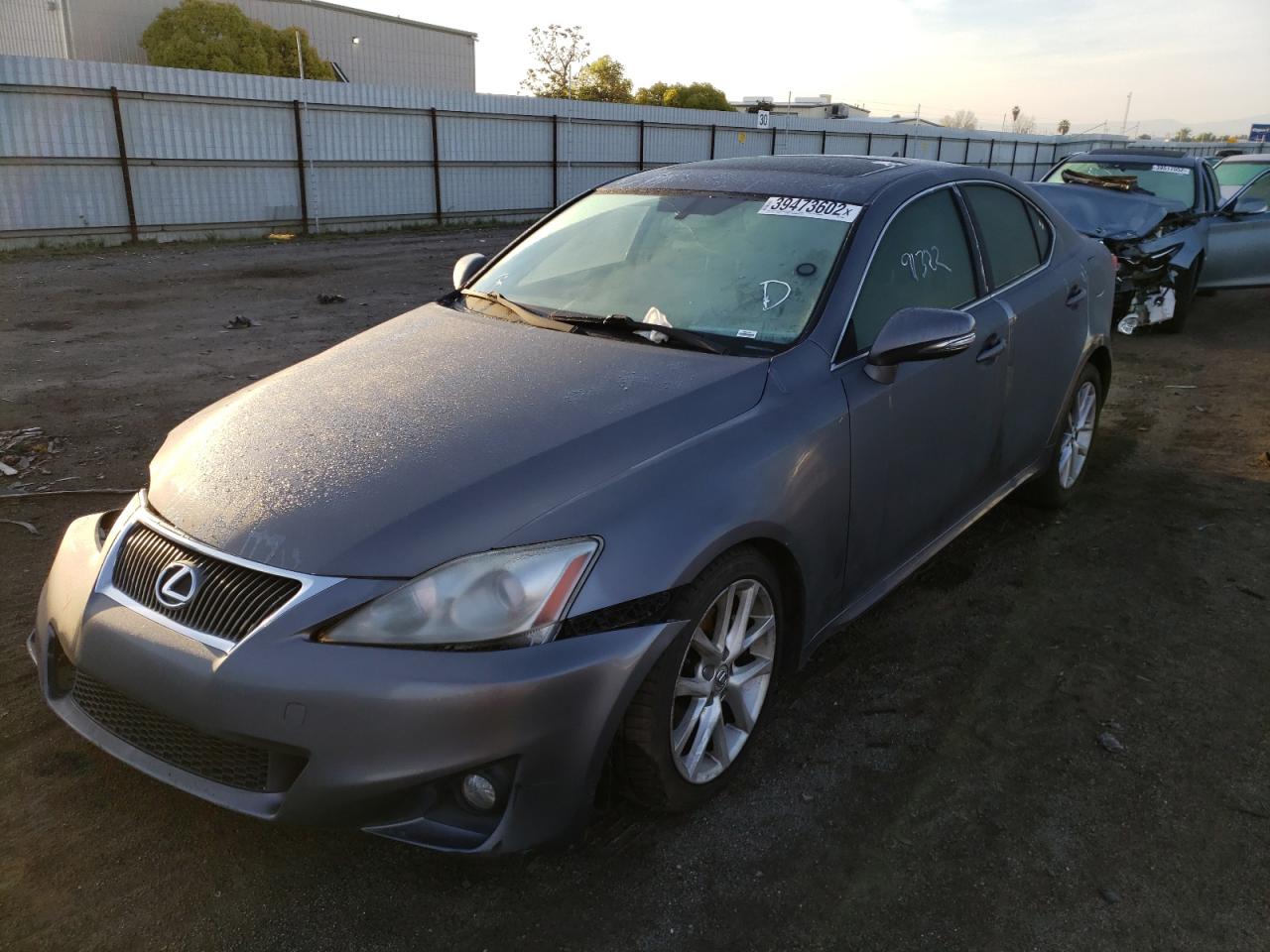Photo 2 from auction – 2012 LEXUS IS 250 with VIN JTHBF5C24C5183863