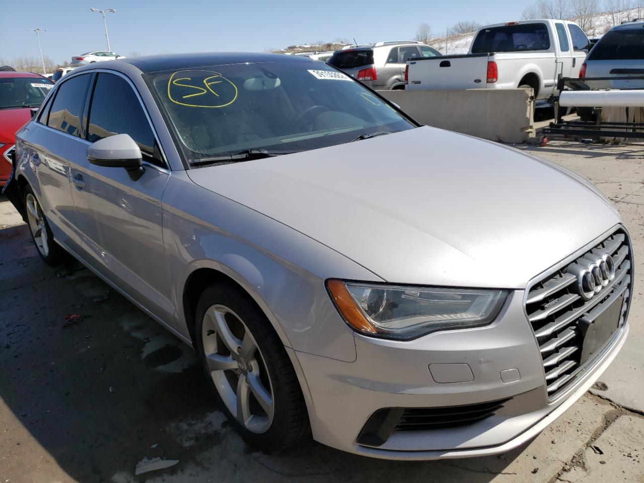 AUDI A3 2015 with VIN WAUBFGFF6F1083364 - Photo from auction