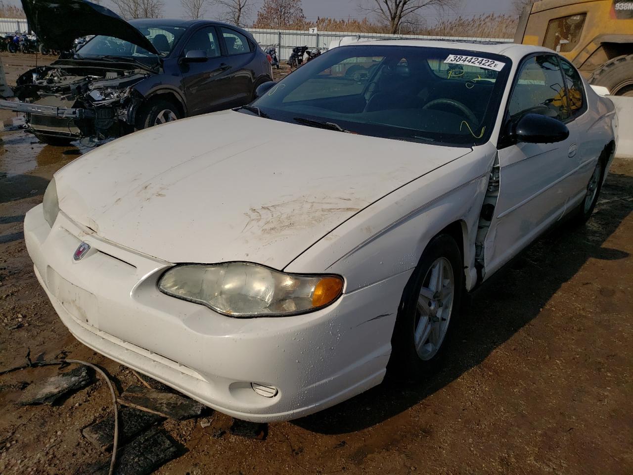 Photo 2 from auction – 2004 CHEVROLET MONTE CARL with VIN 2G1WW12E549157406