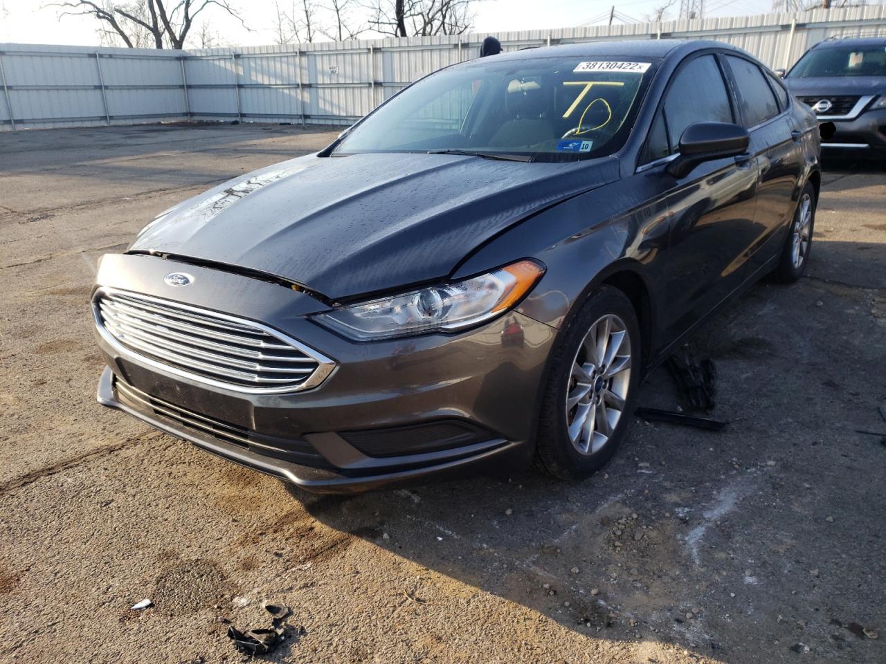 Photo 2 from auction – 2017 FORD FUSION SE with VIN 3FA6P0HD6HR399284