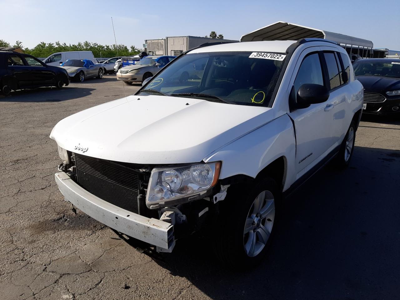 Photo 2 from auction – 2013 JEEP COMPASS LA with VIN 1C4NJDEBXDD234326