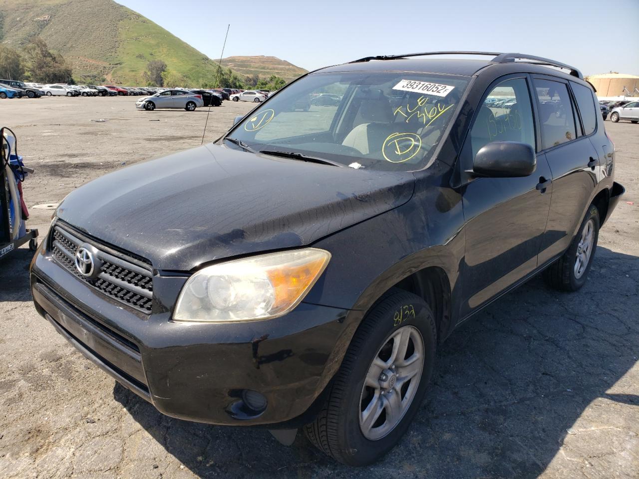 Photo 2 from auction – 2007 TOYOTA RAV4 with VIN JTMZD33V876035171