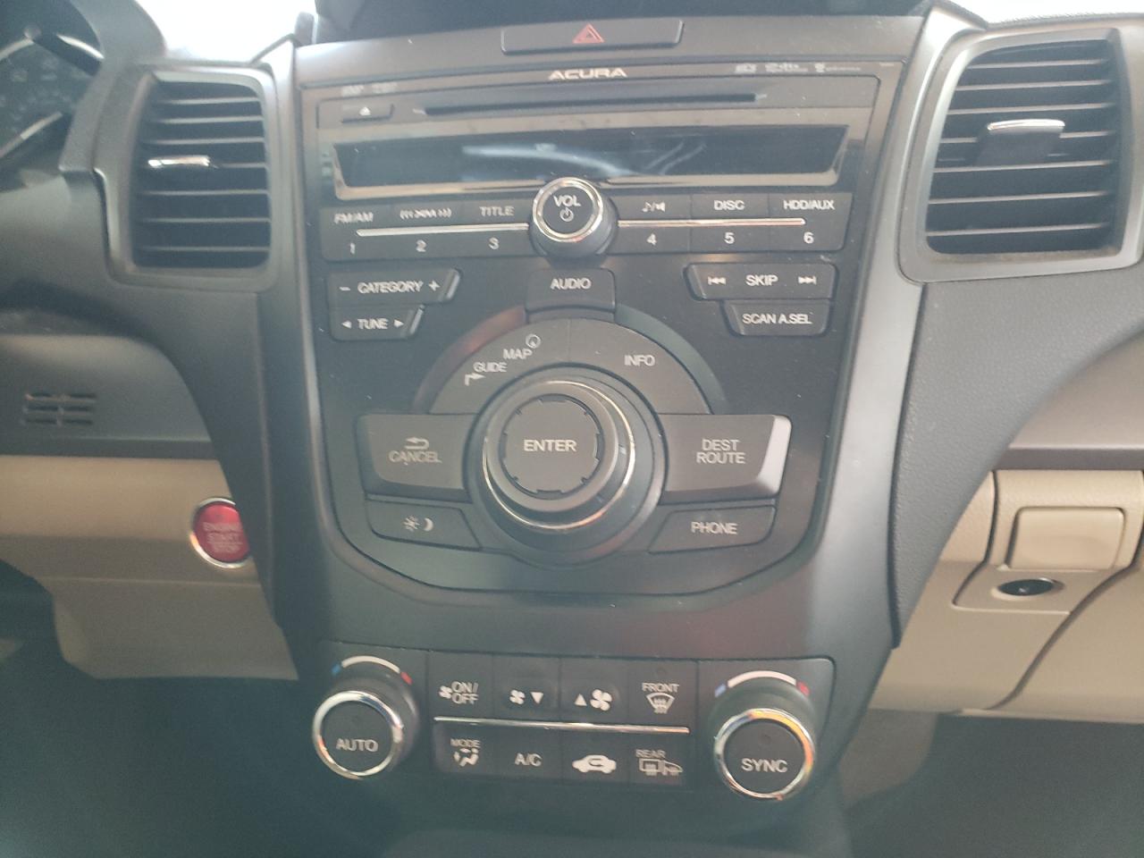 Photo 9 from auction – 2014 ACURA RDX TECHNO with VIN 5J8TB3H52EL007905