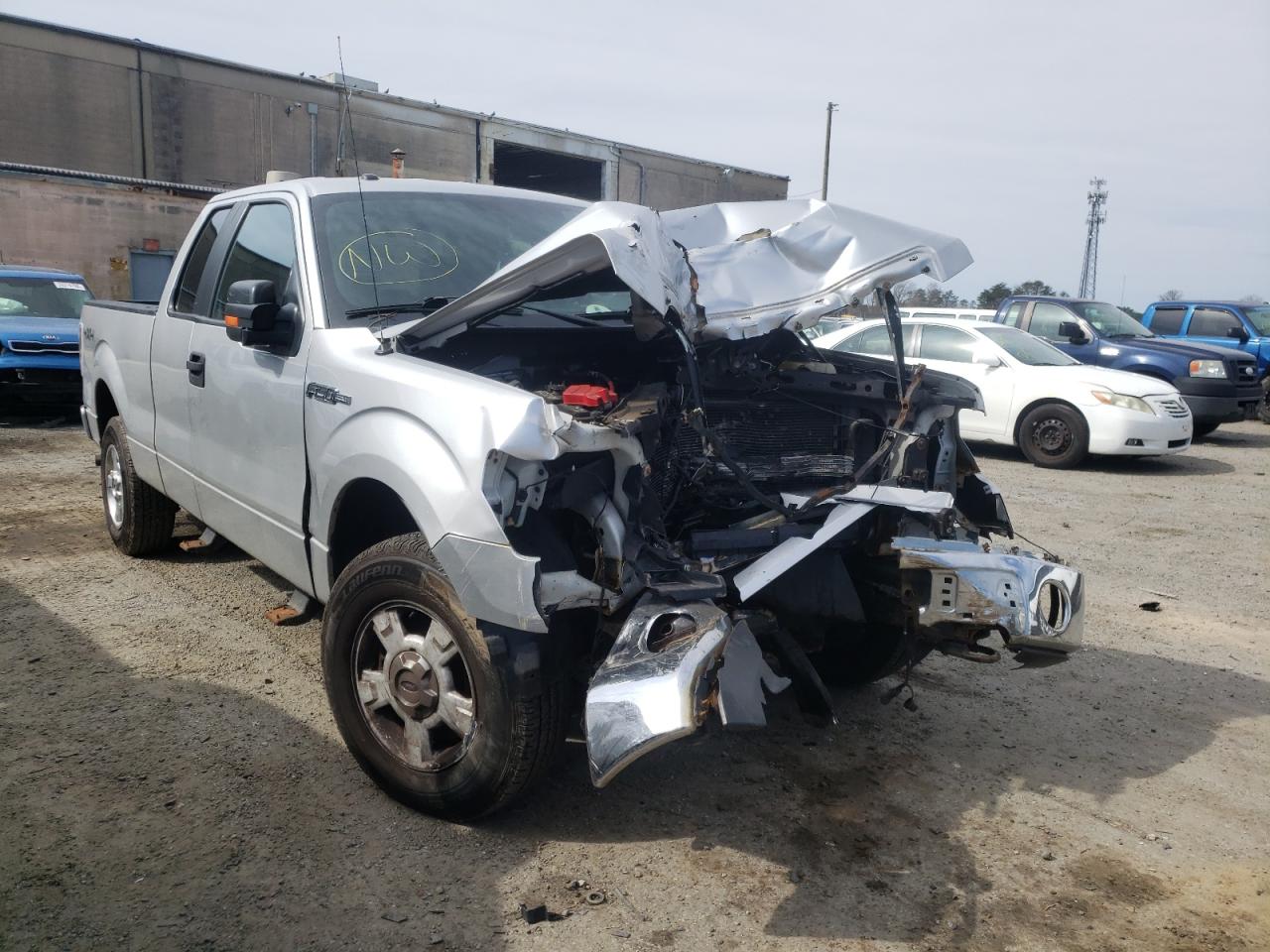 FORD F150 SUPER 2014 with VIN 1FTEX1EM7EFA64494 - Photo from auction