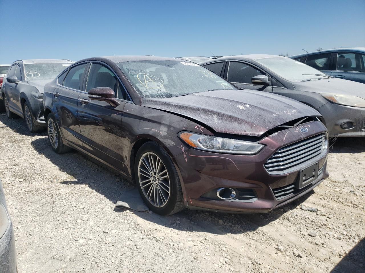 FORD FUSION SE 2013 with VIN 3FA6P0H96DR274842 - Photo from auction