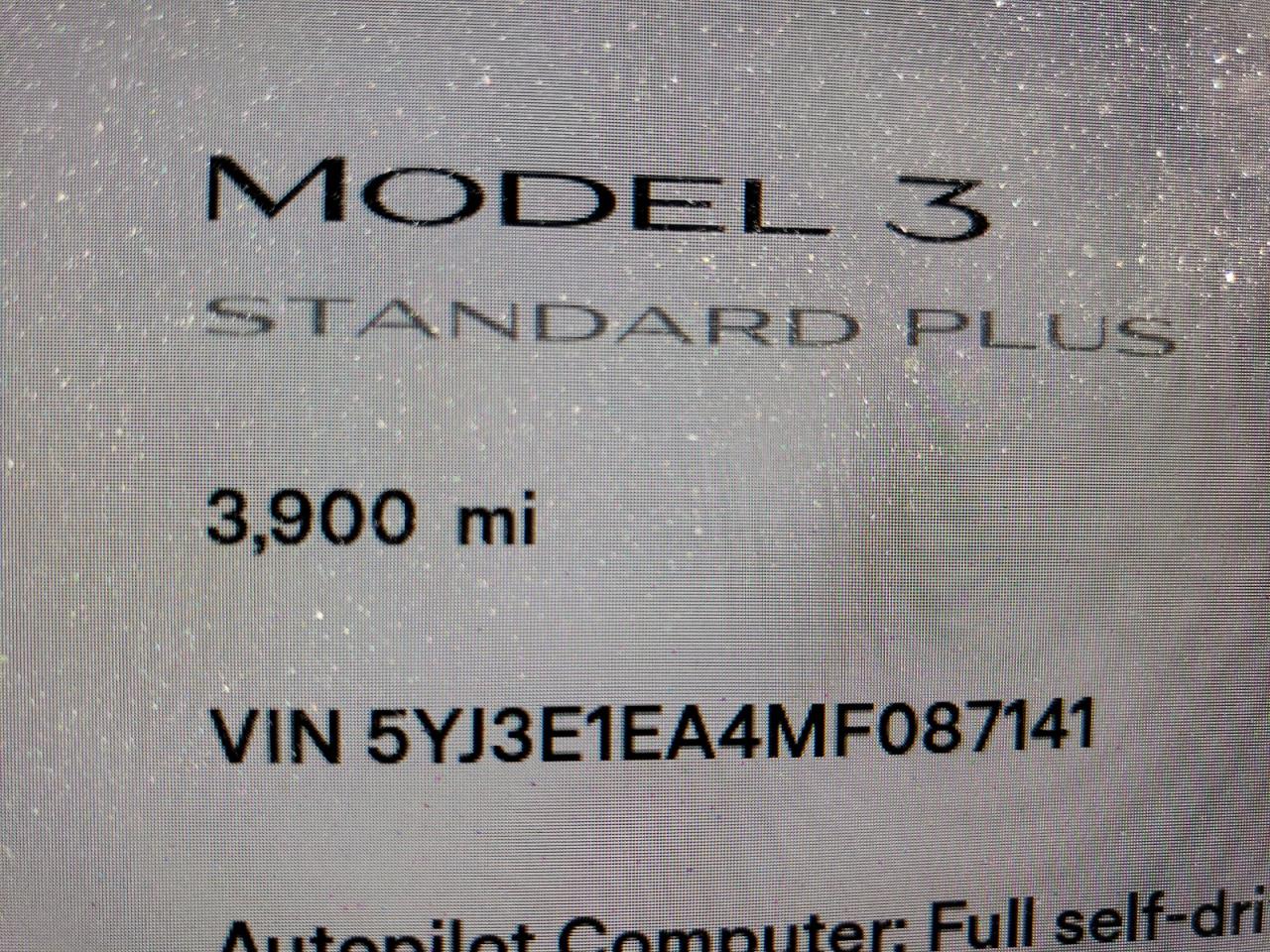 Photo 8 from auction – 2021 TESLA MODEL 3 with VIN 5YJ3E1EA4MF087141