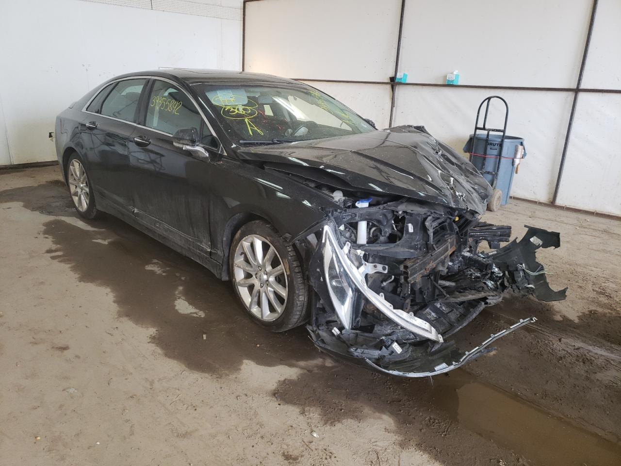 LINCOLN MKZ HYBRID 2016 with VIN 3LN6L2LU7GR600659 - Photo from auction