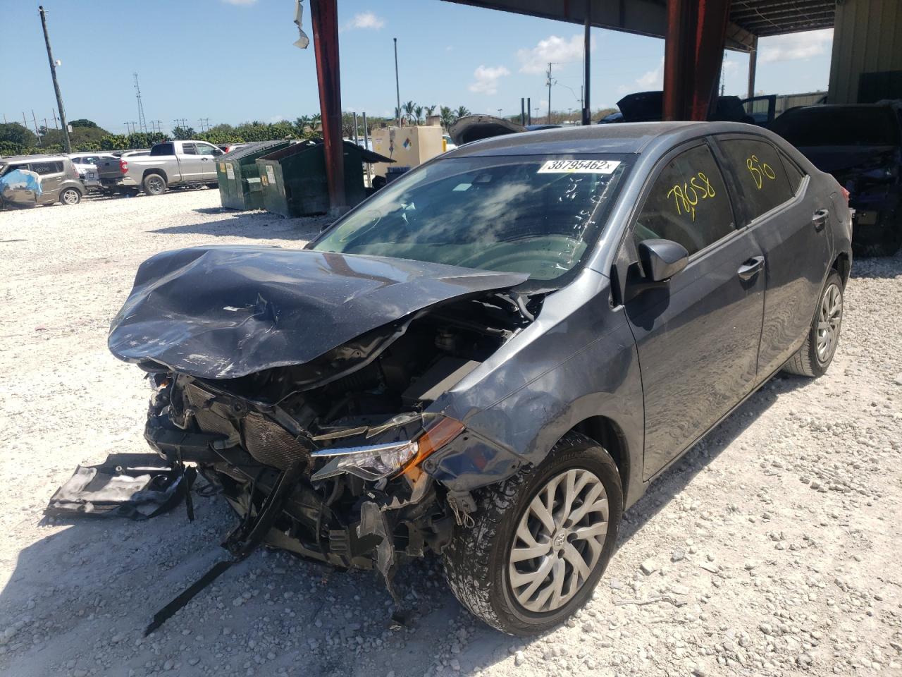Photo 2 from auction – 2017 TOYOTA COROLLA L with VIN 2T1BURHE0HC802065