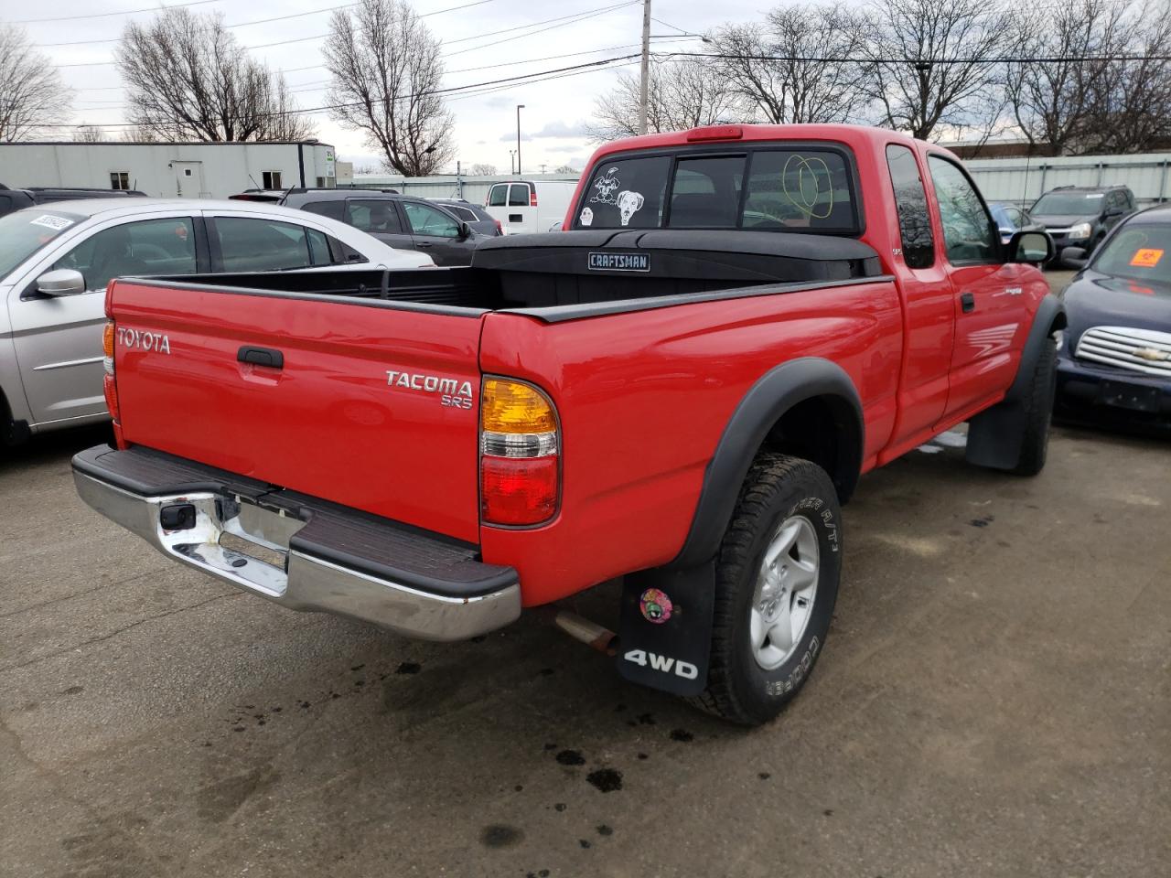 Zdjęcie 4 z aukcji – 2003 TOYOTA TACOMA XTR z VIN 5TEWM72N23Z271663