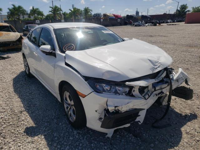 Photo 1 from auction – 2018 HONDA CIVIC LX with VIN 19XFC2F55JE017451