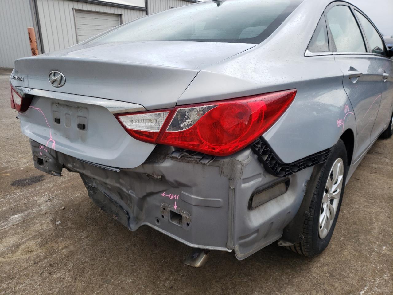 Photo 9 from auction – 2012 HYUNDAI SONATA GLS with VIN 5NPEB4AC3CH491641