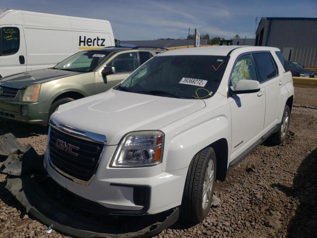 Photo 2 from auction – 2016 GMC TERRAIN SL with VIN 2GKALMEK7G6341740