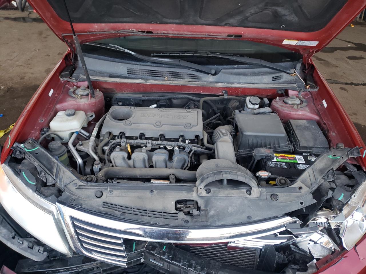 Photo 7 from auction – 2009 KIA OPTIMA LX with VIN KNAGE228395359189