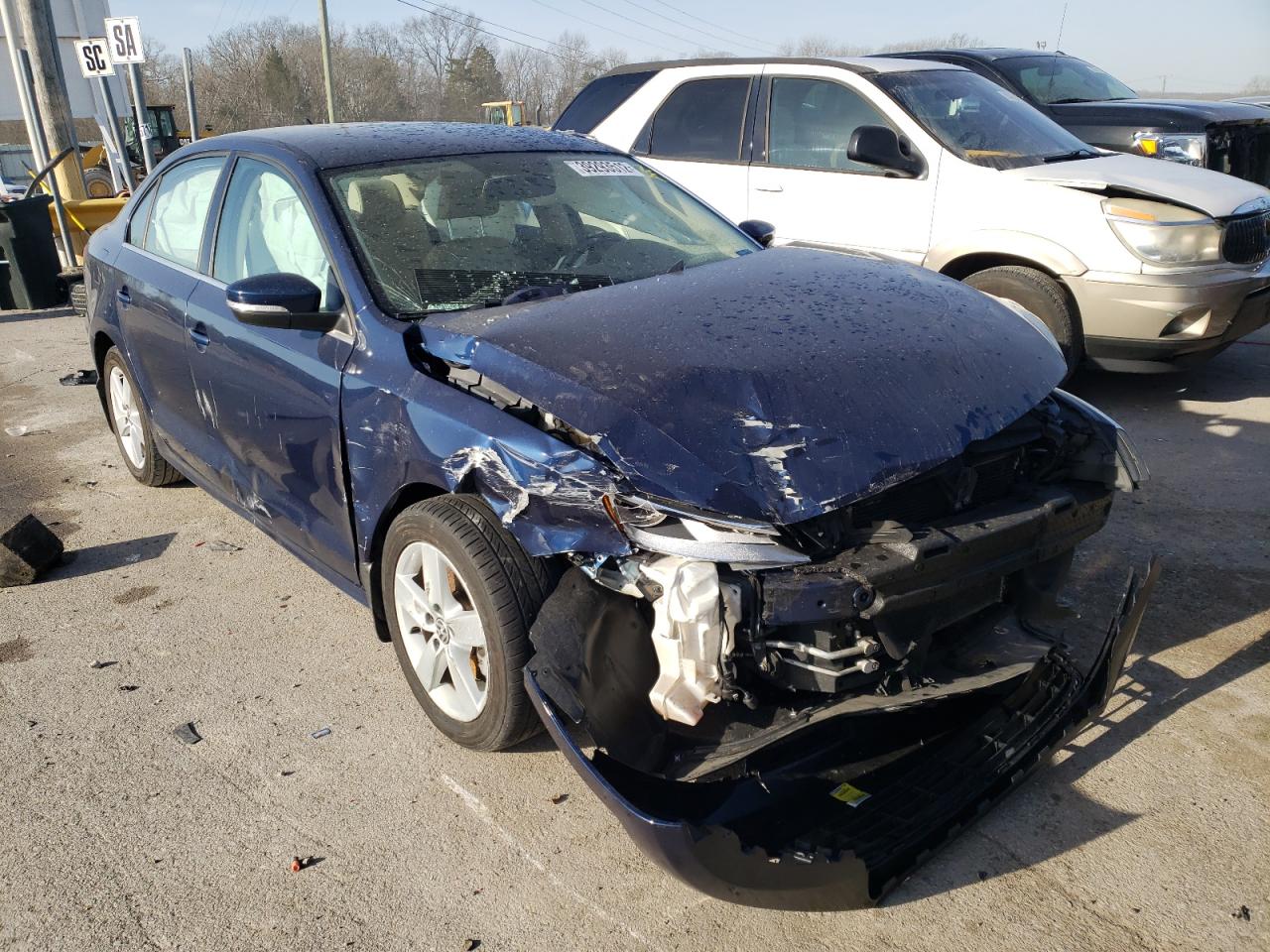 VOLKSWAGEN JETTA 2014 with VIN 3VWLL7AJXEM287871 - Photo from auction