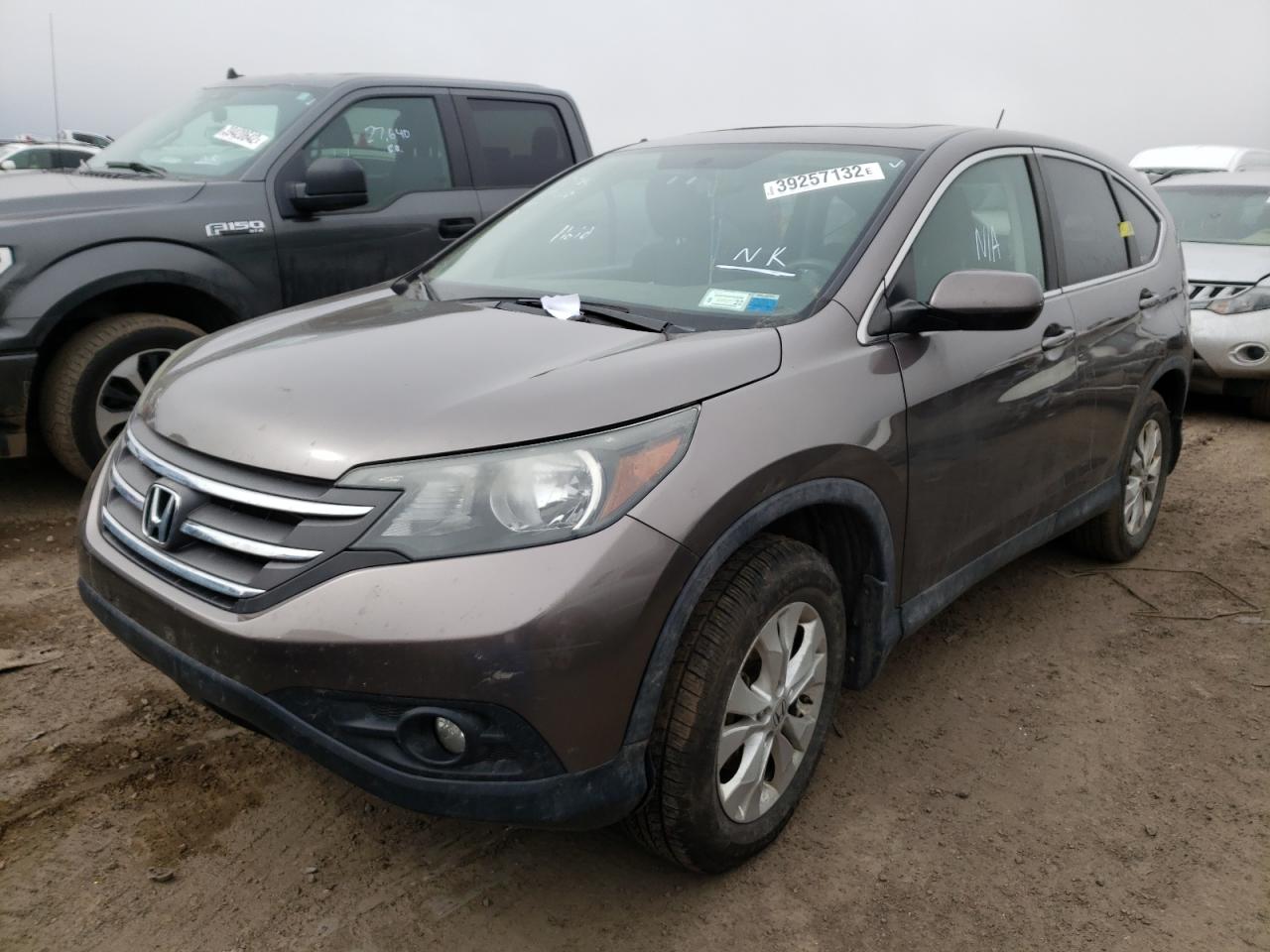 Photo 2 from auction – 2012 HONDA CRV with VIN 5J6RM4H50CL056083