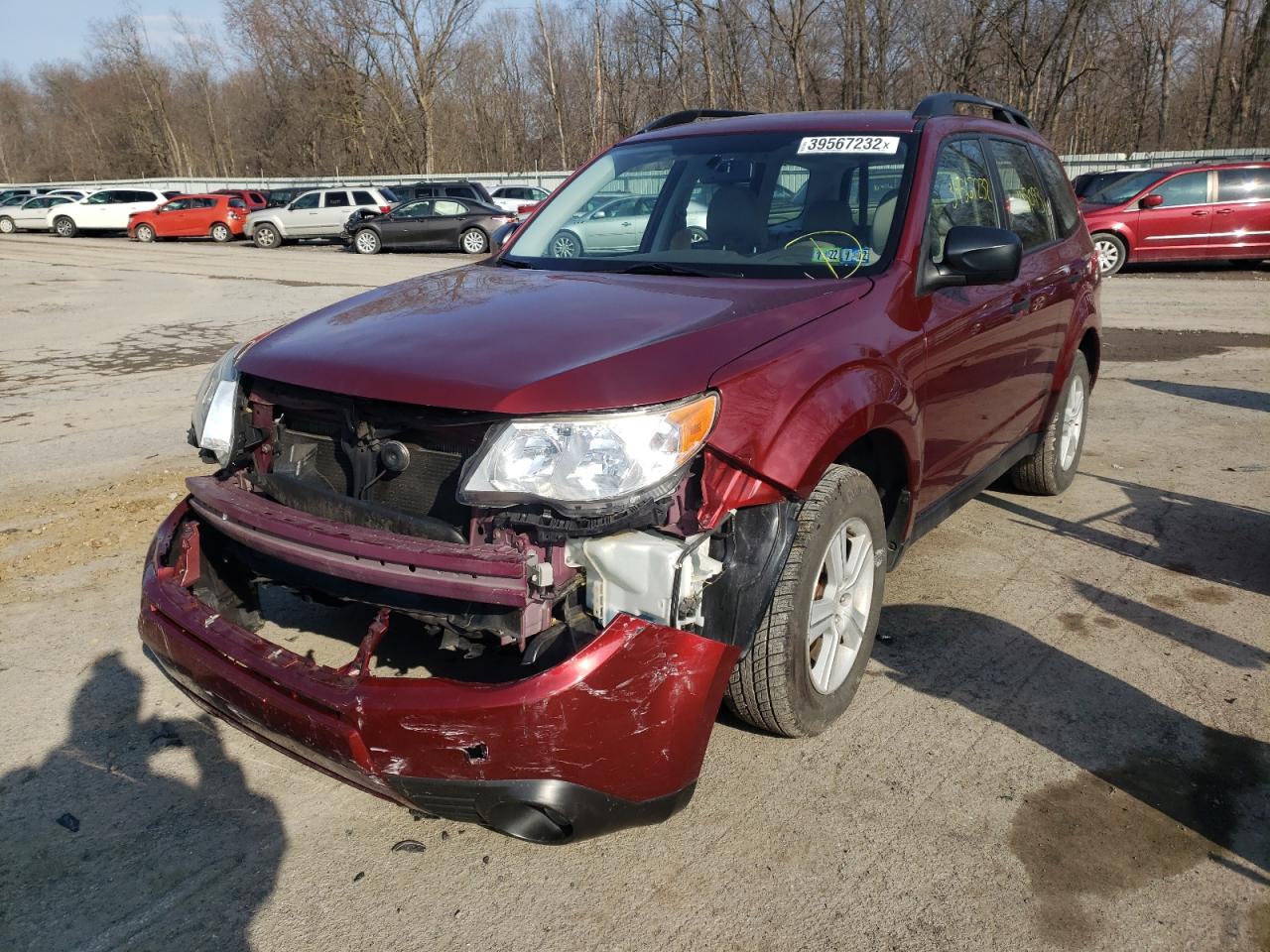 Photo 2 from auction – 2010 SUBARU FORESTER X with VIN JF2SH6BC7AH782362