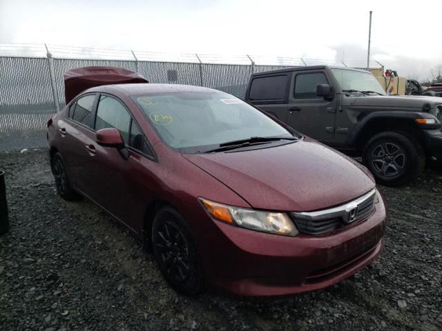 HONDA CIVIC LX 2012 with VIN 2HGFB2F47CH048185 - Photo from auction