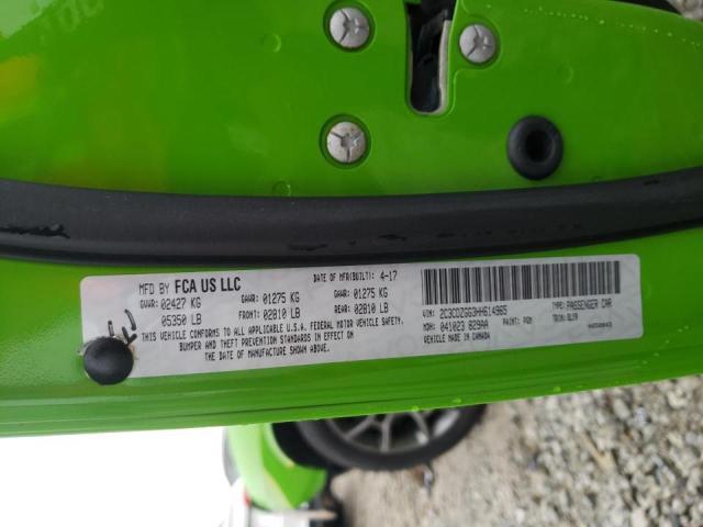Photo 10 from auction – 2017 DODGE CHALLENGER with VIN 2C3CDZGG3HH614965
