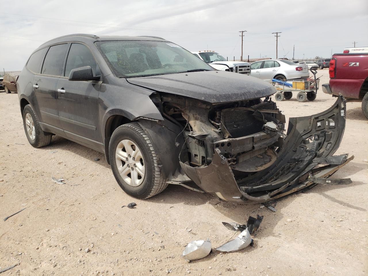 CHEVROLET TRAVERSE L 2014 with VIN 1GNKRFED8EJ230178 - Photo from auction