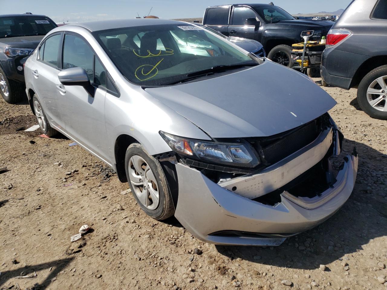 HONDA CIVIC LX 2015 with VIN 19XFB2F53FE274263 - Photo from auction