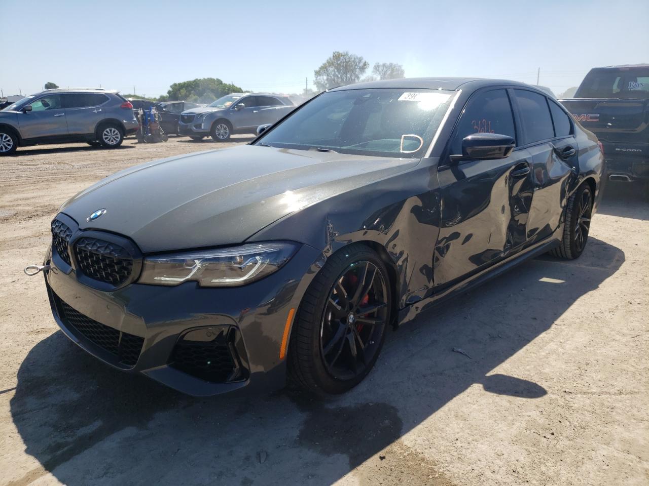Photo 2 from auction – 2022 BMW M340I with VIN WBA5U7C03NFL99485