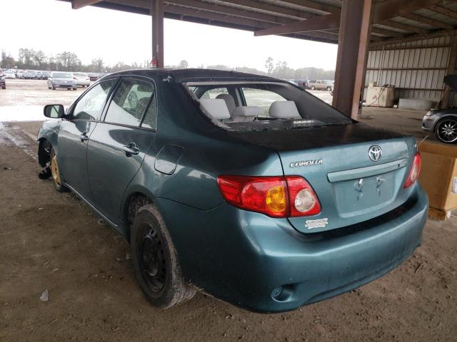 Photo 3 from auction – 2009 TOYOTA COROLLA BA with VIN JTDBL40E999064145