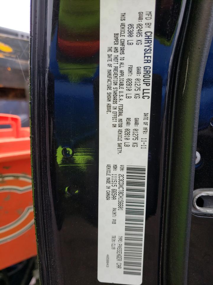 Photo 10 from auction – 2012 DODGE CHARGER R/ with VIN 2C3CDXCT8CH156601