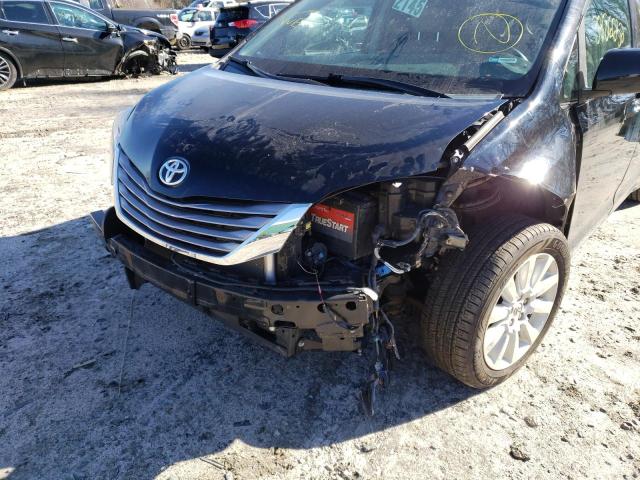 Photo 9 from auction – 2015 TOYOTA SIENNA XLE with VIN 5TDDK3DC9FS098940