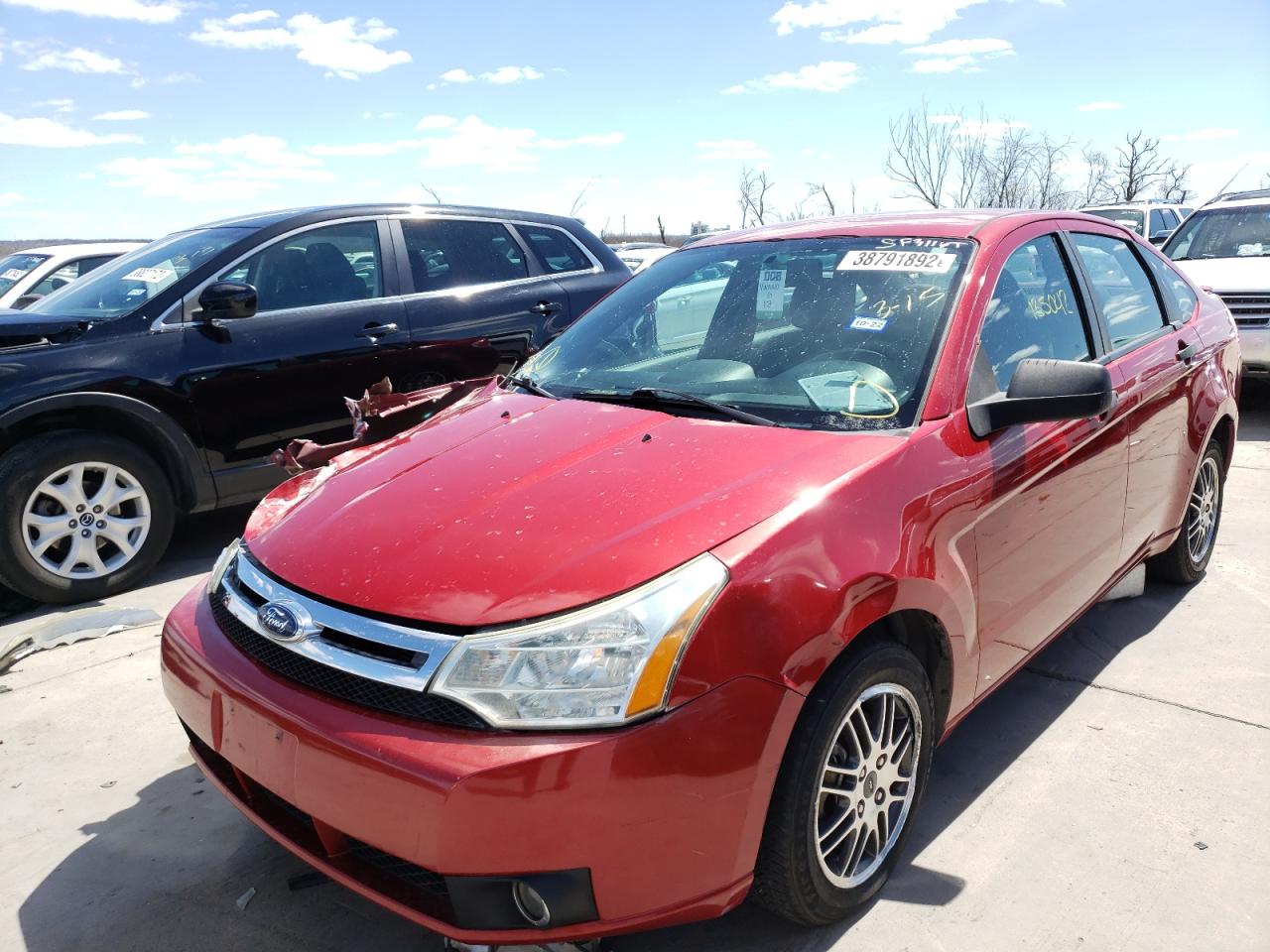 Photo 2 from auction – 2010 FORD FOCUS SE with VIN 1FAHP3FN9AW198648