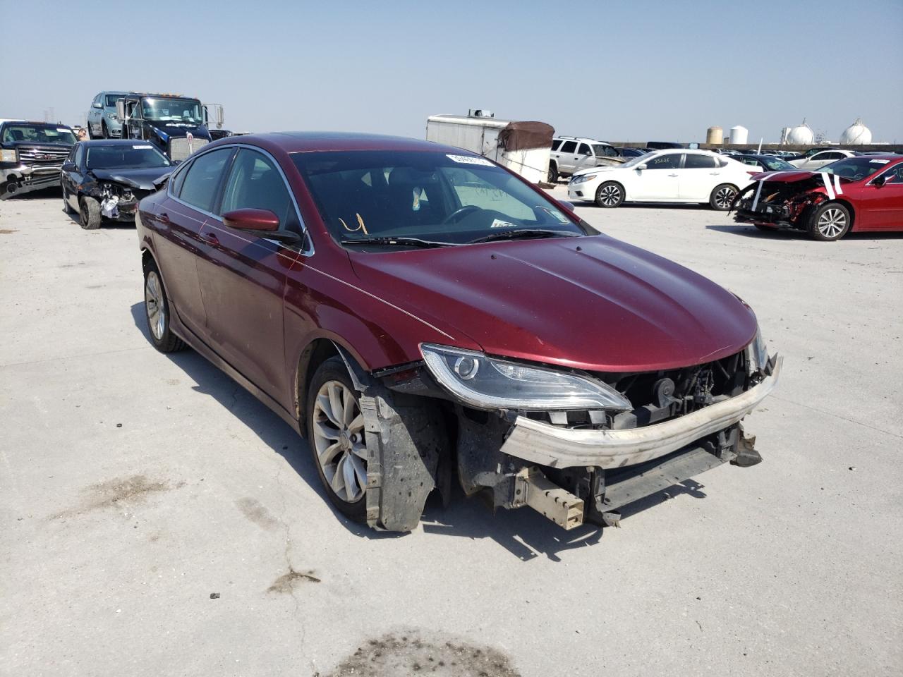 CHRYSLER 200 LIMITE 2015 with VIN 1C3CCCAB8FN741339 - Photo from auction