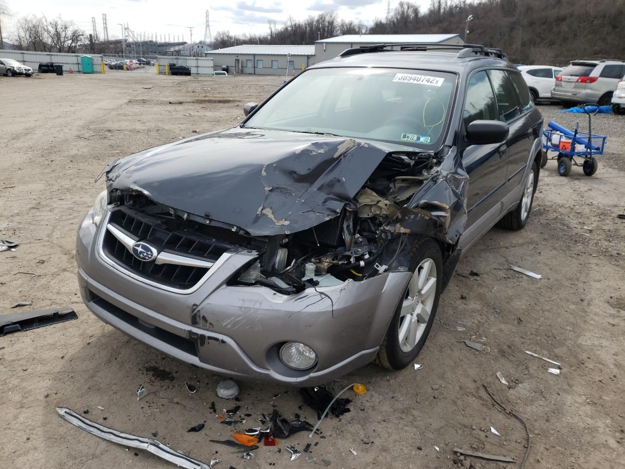 Photo 2 from auction – 2009 SUBARU OUTBACK 2. with VIN 4S4BP61C197322825