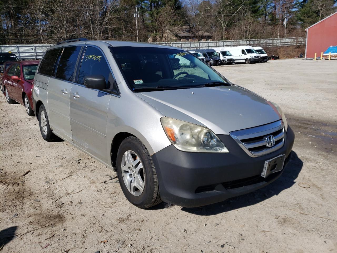 HONDA ODYSSEY EX 2005 with VIN 5FNRL38445B404306 - Photo from auction